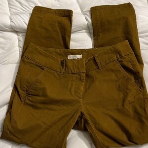 LOFT Mustard Casual Pants size 4